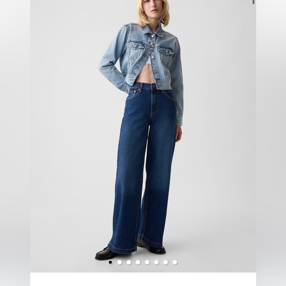 GAP Women's High Rise Jeans - Dark Blue